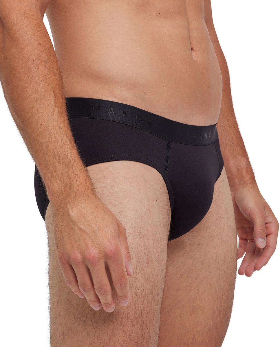 Imagen 4 de Slip de punto liso de hombre - Falke - Negro Negro