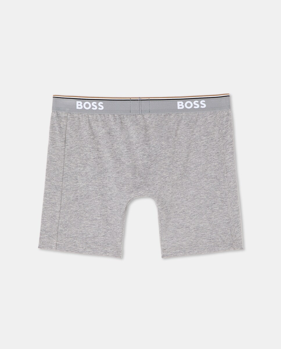 Pack de Três boxers de Algodão Preto-2