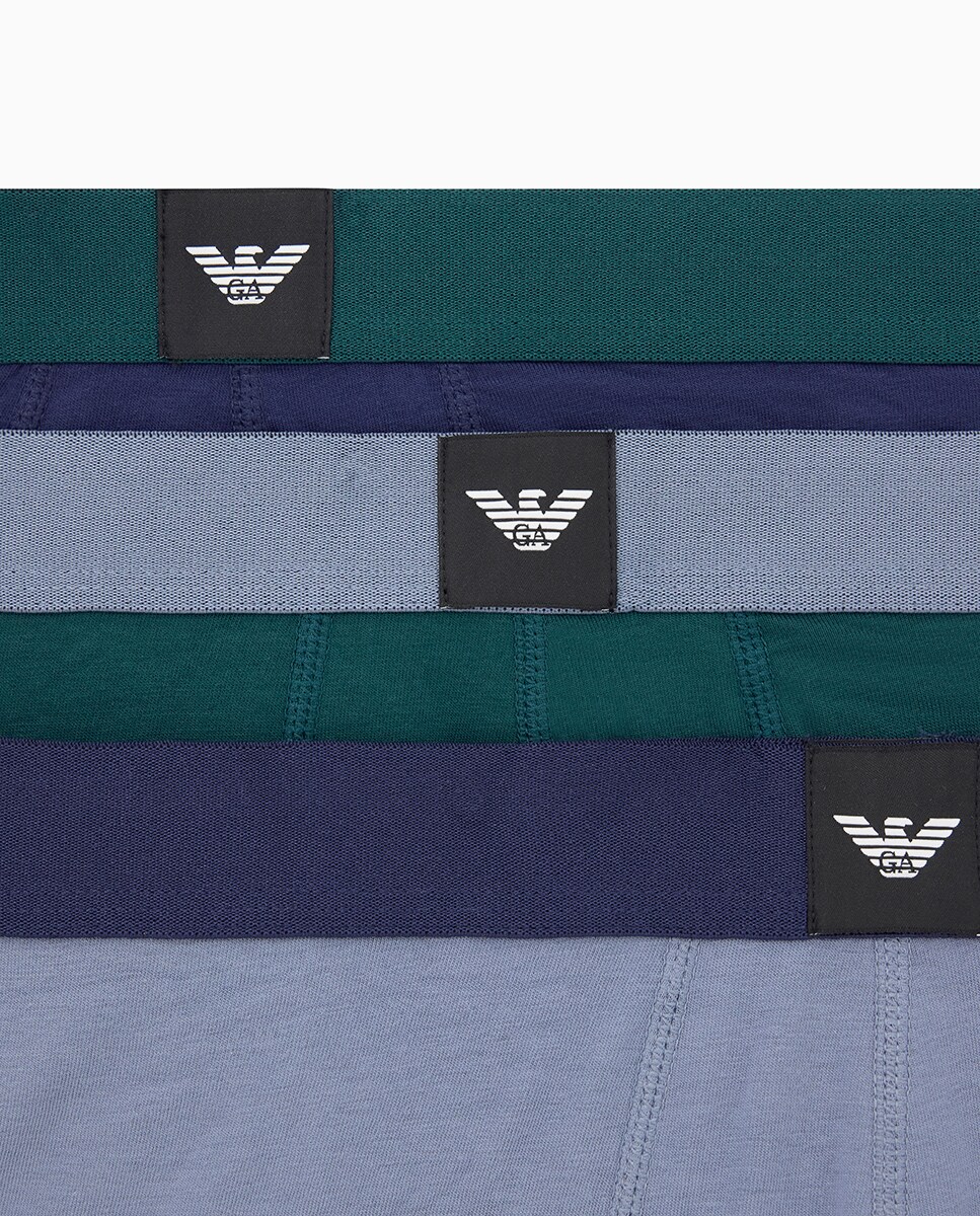 Pack de Três Boxers de Algodão Multicolor-4