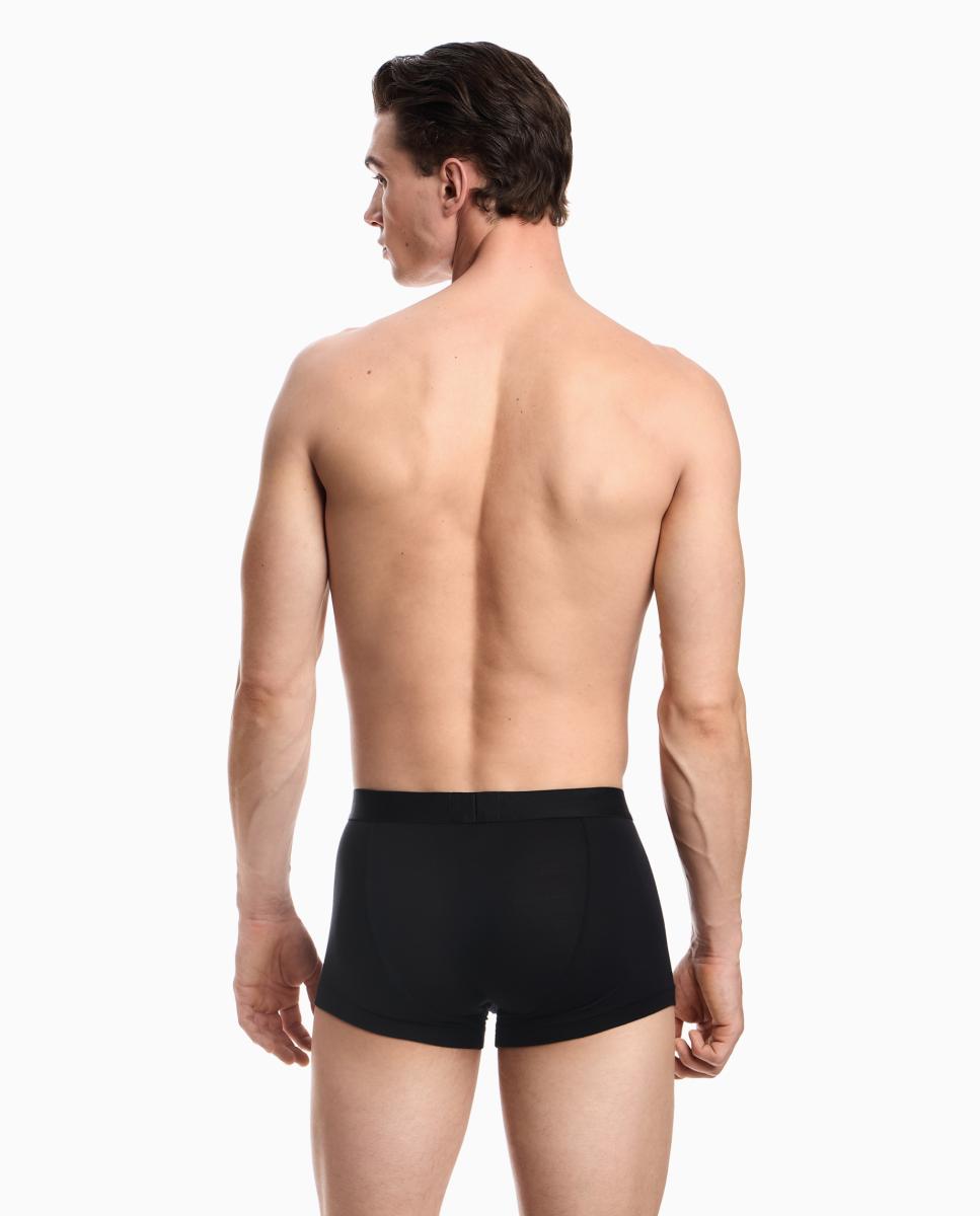 Pack de Dois Boxers de Viscose Preto-3