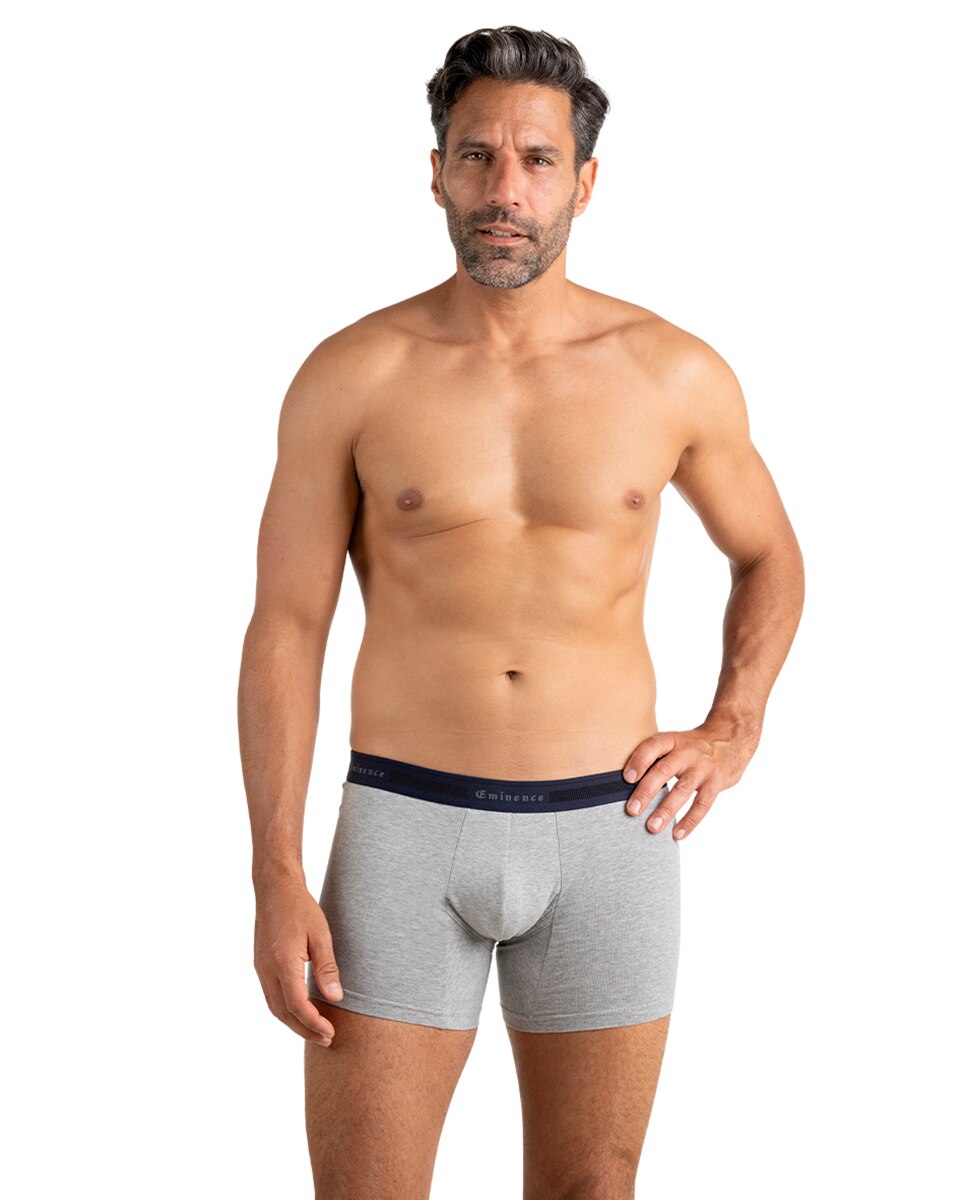 Pack de 3 Boxers Combinados de Malha Multicolor-2