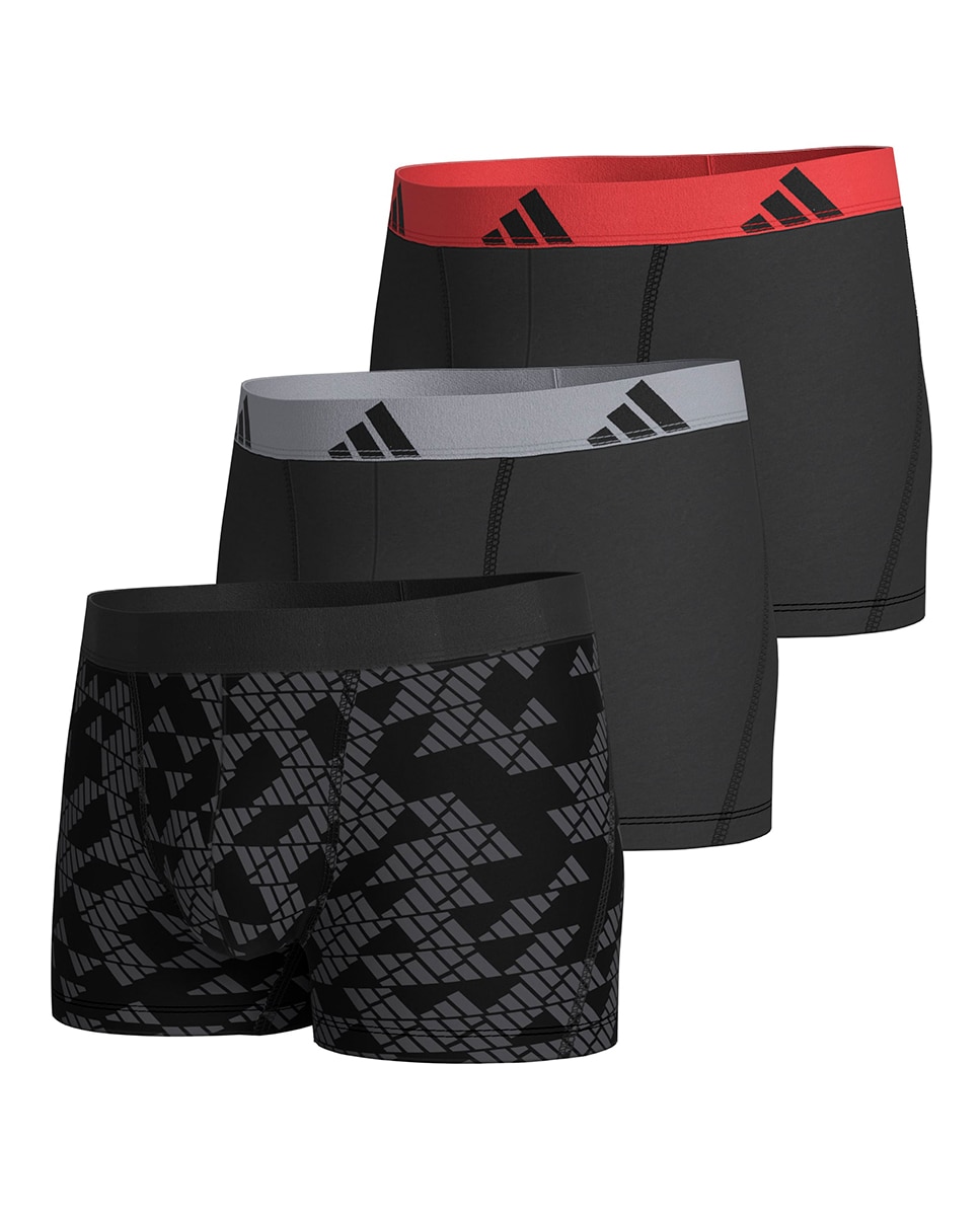 Pack de Três Boxers Vermelho-1
