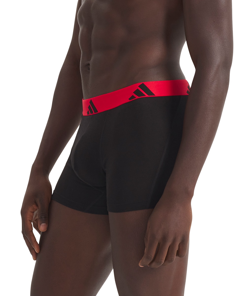Pack de Três Boxers Vermelho-4
