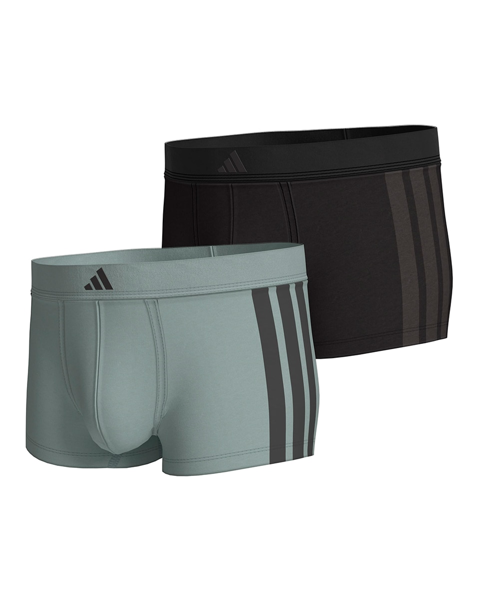 Pack de Dois Boxers em Vários Tons Verde-12