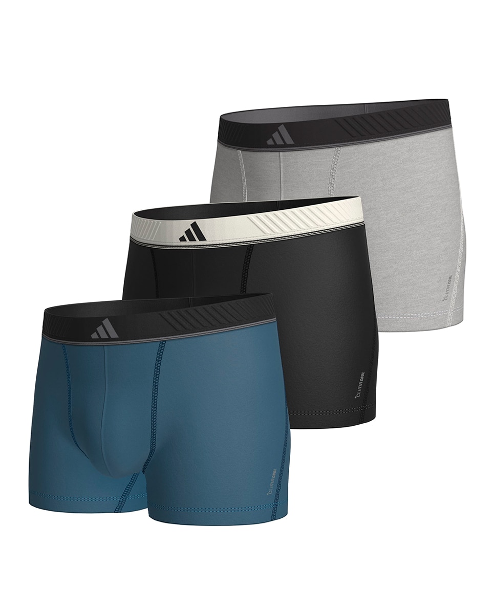 Imagem 0 de Pack de Três Boxers em Vários Tons