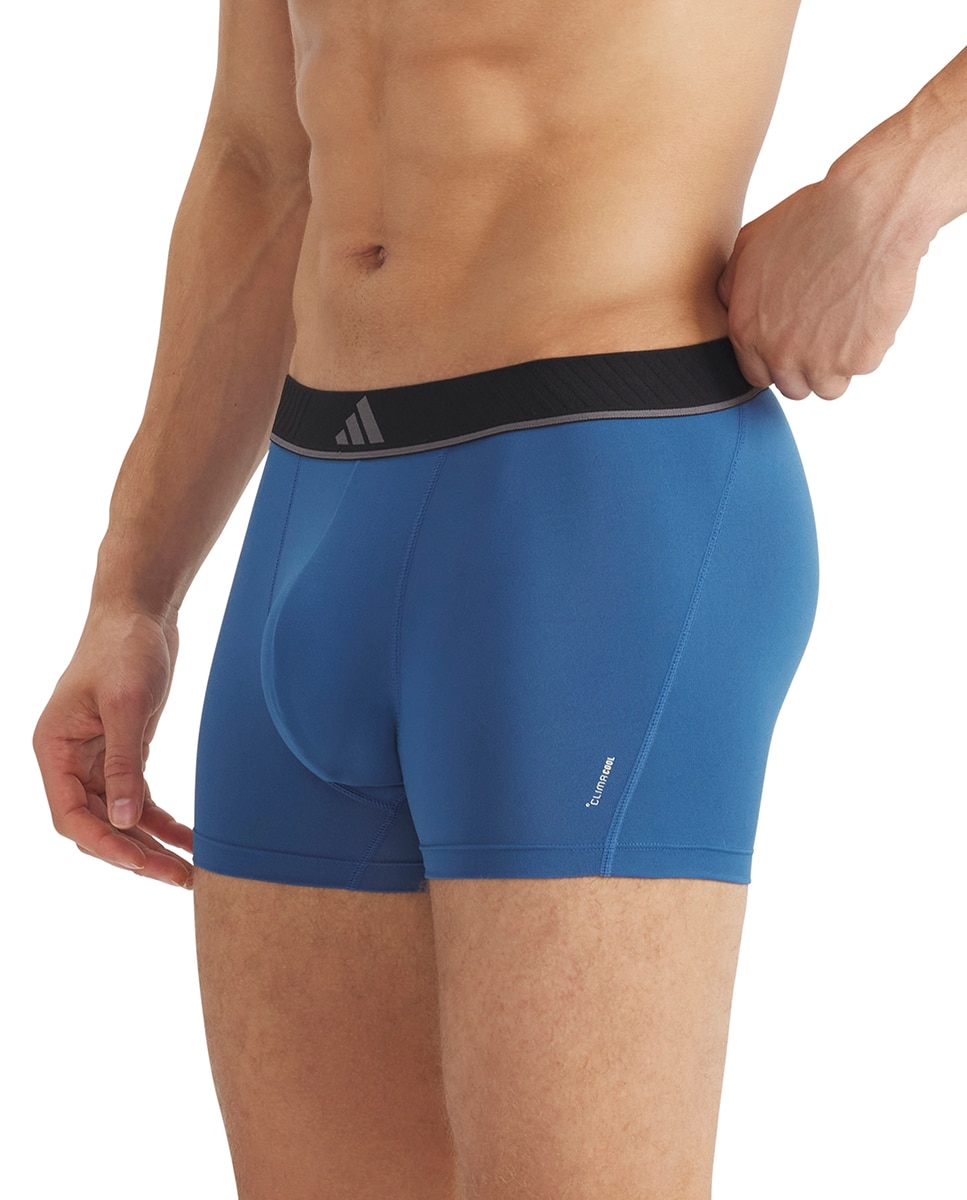 Pack de Três Boxers em Vários Tons Azul-4
