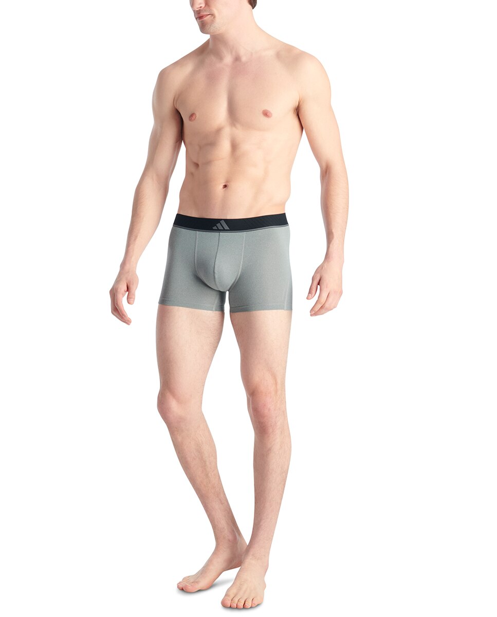 Pack de Três Boxers em Vários Tons Azul-8