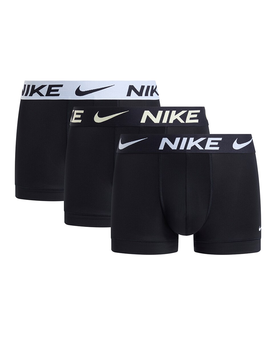 Pack de 3 Boxers Curtos Preto-1