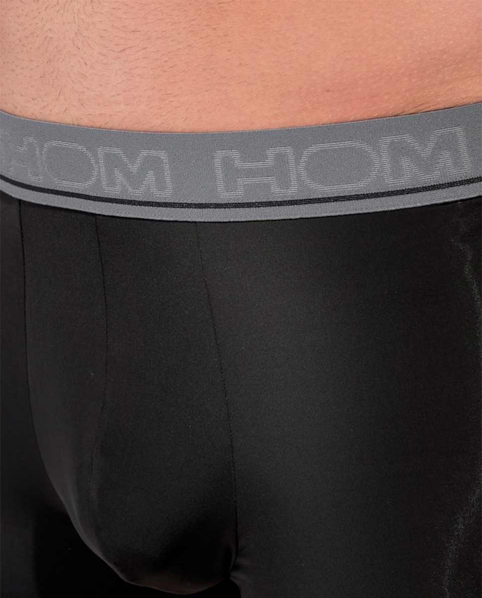 Pack de 3 Boxers de Malha Fechados, Lisos em Poliamida Preto-5