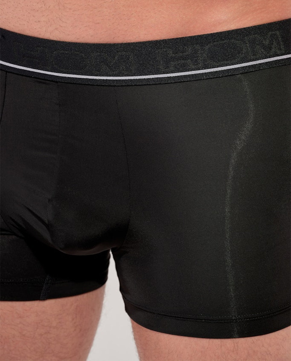 Pack de 3 Boxers de Malha Fechados, Lisos em Poliamida Preto-6