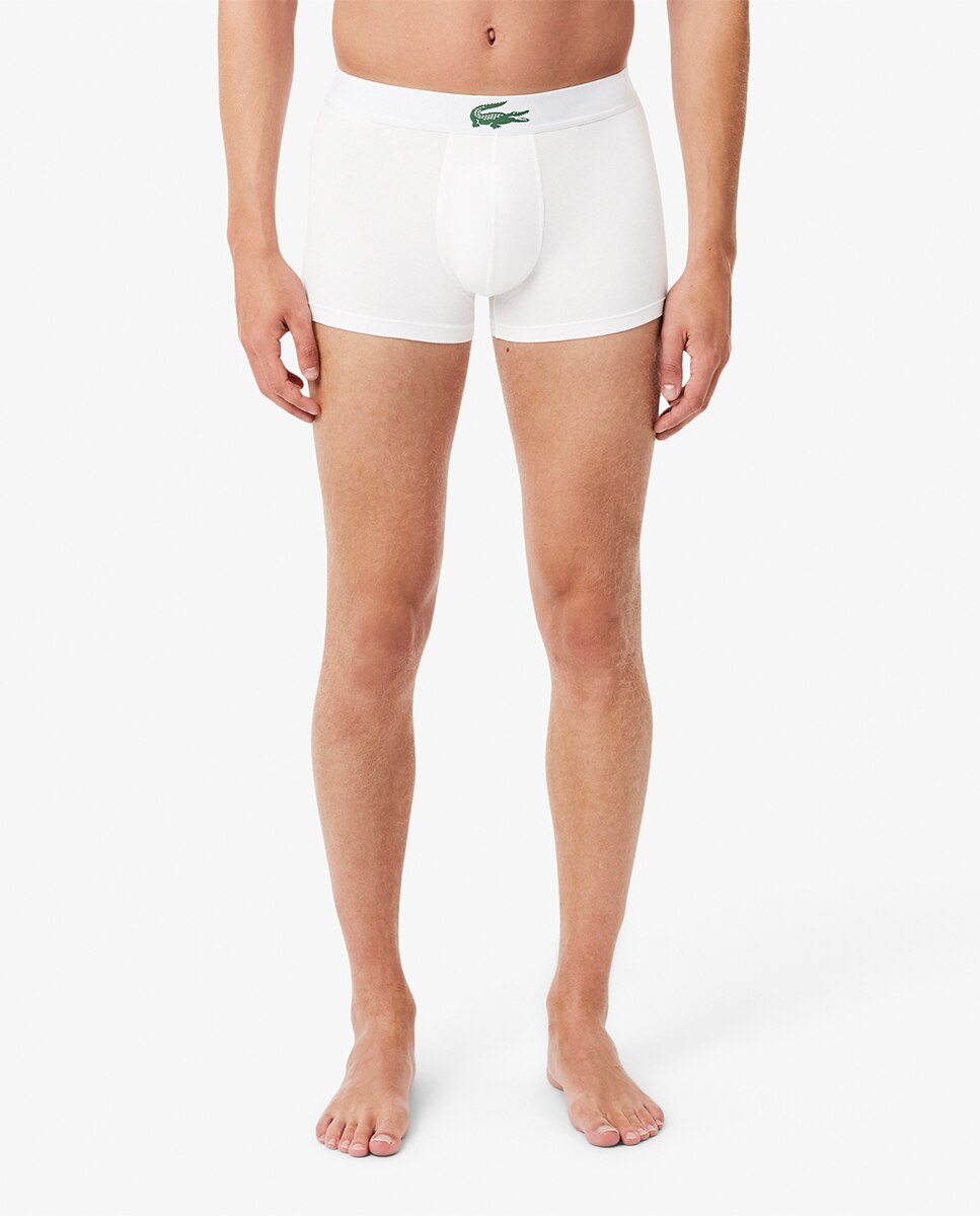 Pack de 3 Boxers de Algodão com Logótipo na Cintura Multicolor-3