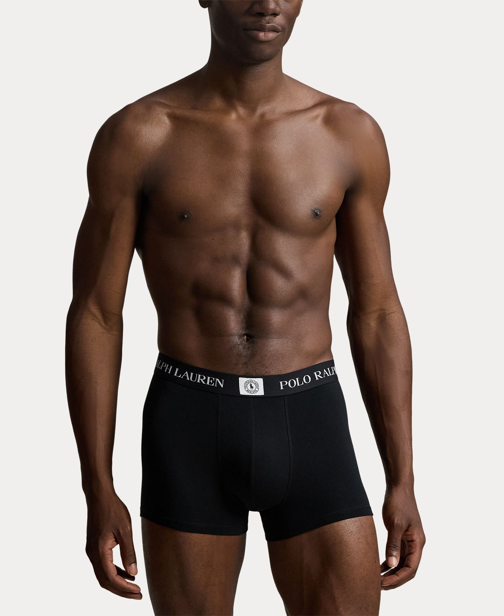 Pack de Três Boxers de Algodão - Várias Cores Azul-5