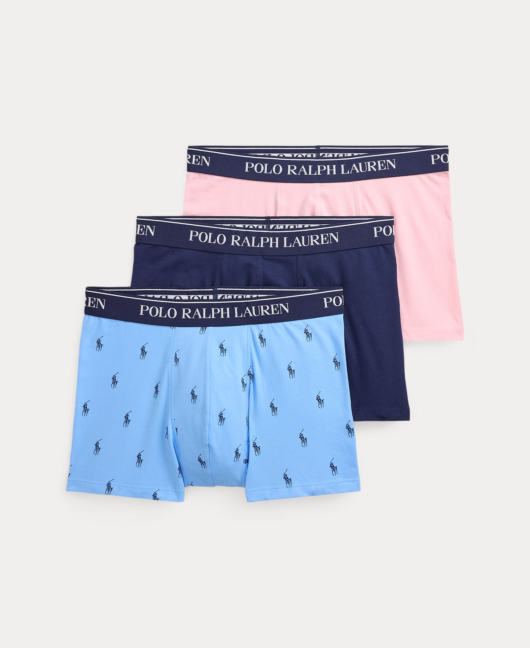 Imagem 0 de Pack de Três Boxers de Algodão - Várias Cores