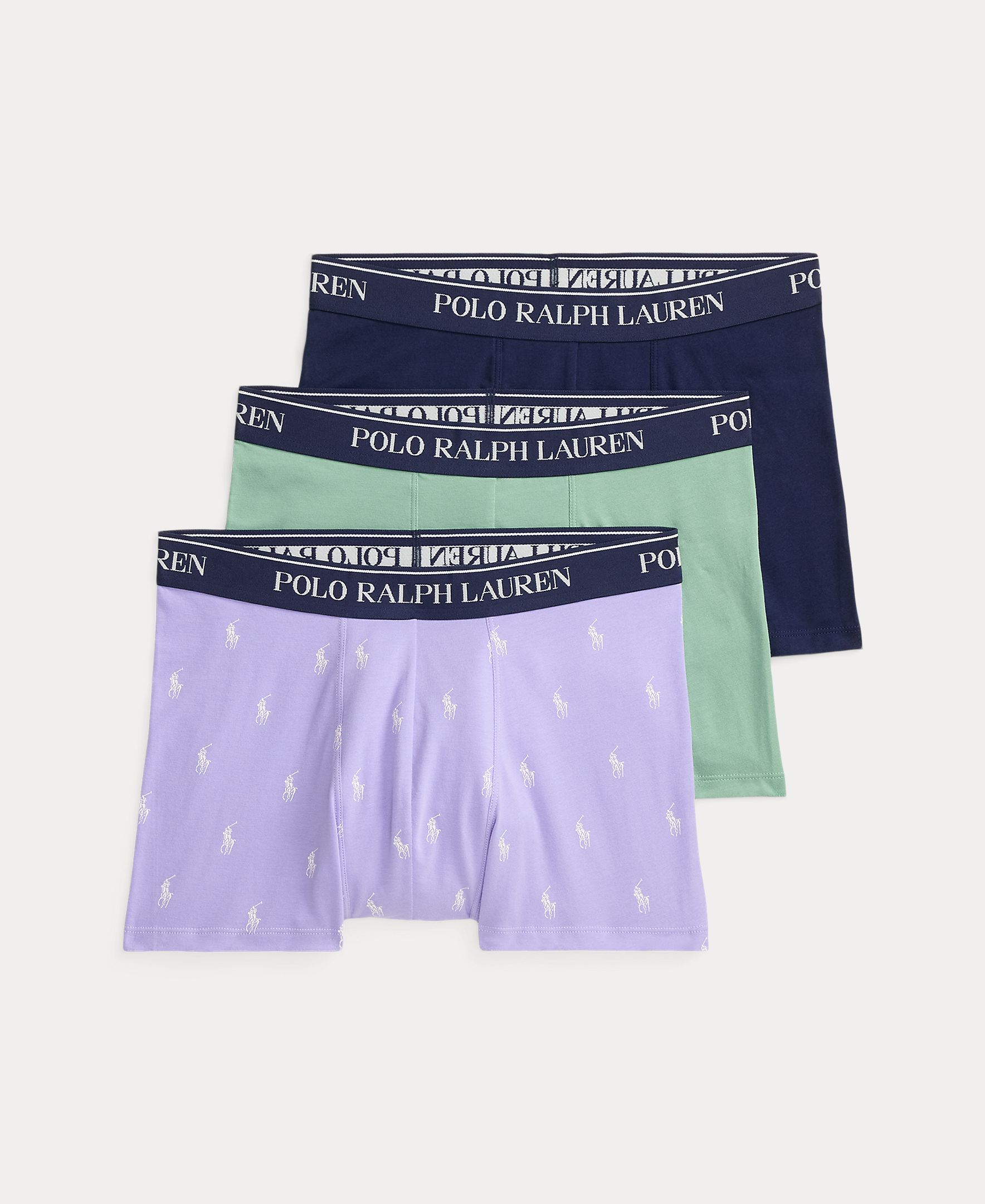 Imagem 0 de Pack de Três Boxers de Algodão - Várias Cores