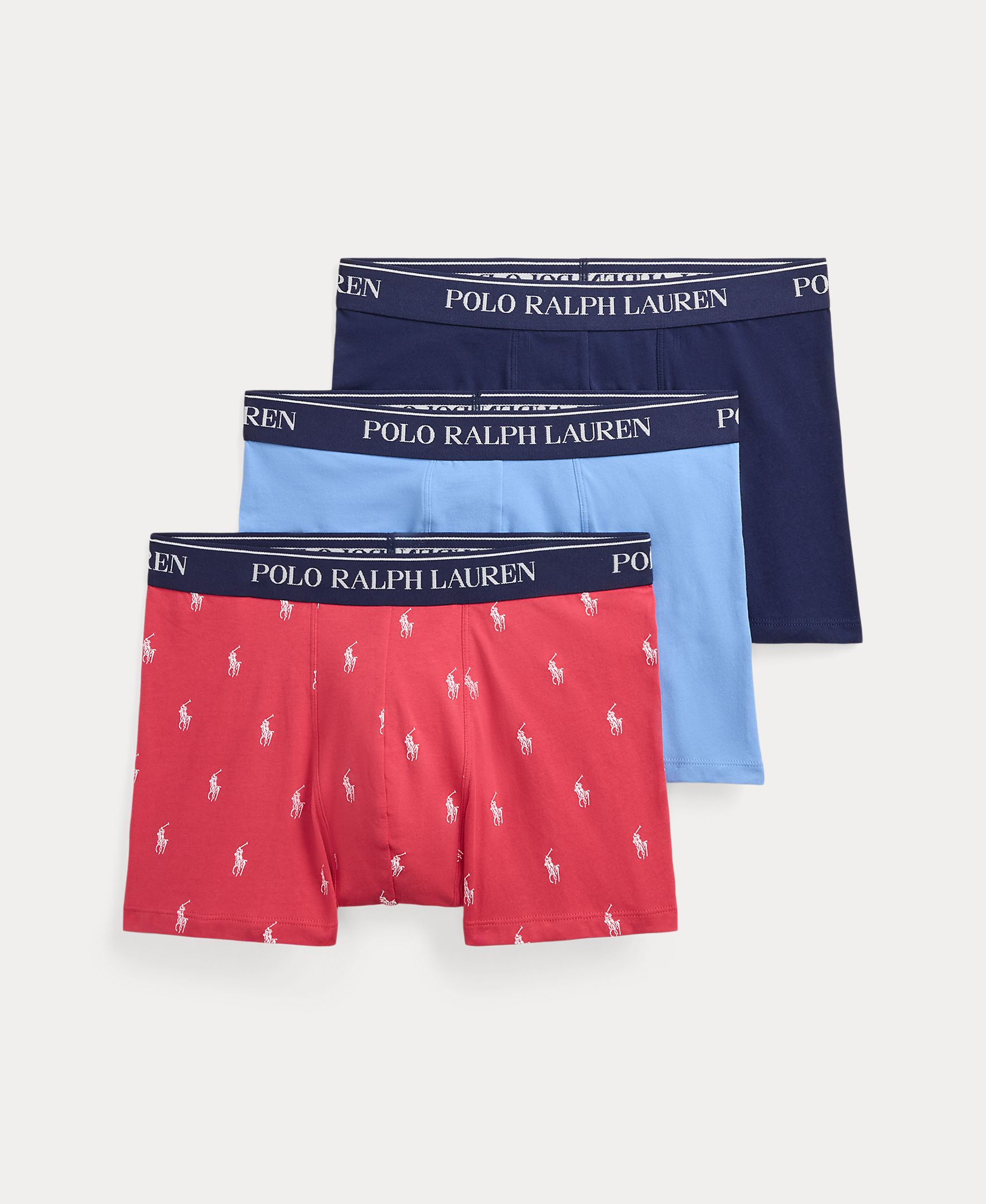 Imagem 0 de Pack de Três Boxers de Algodão - Várias Cores