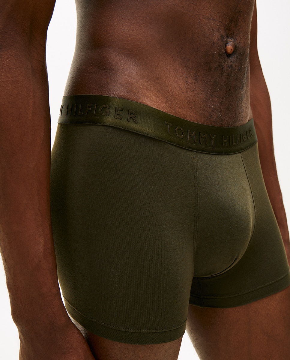 Pack de Três Boxers Lisos Multicolor-4