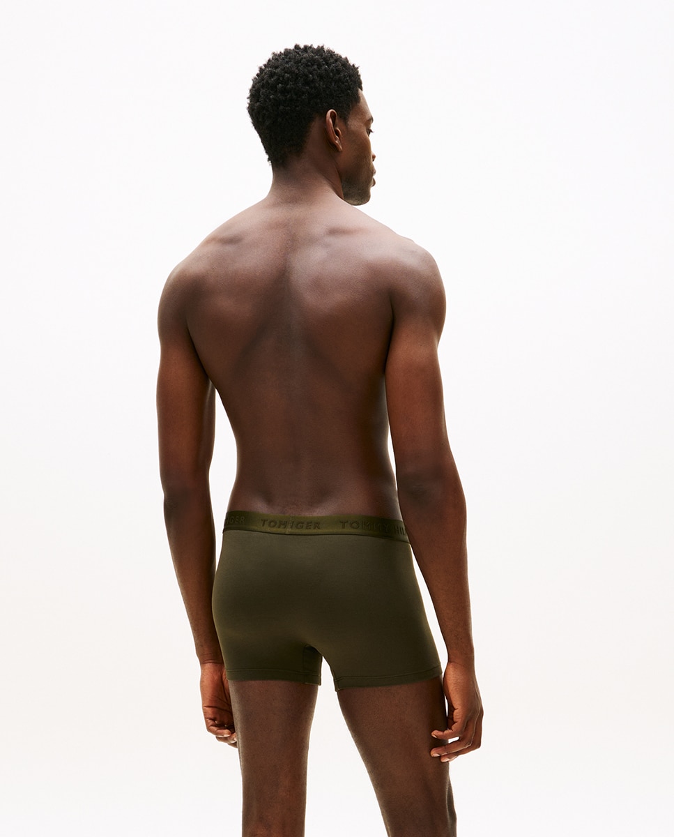 Pack de Três Boxers Lisos Multicolor-5