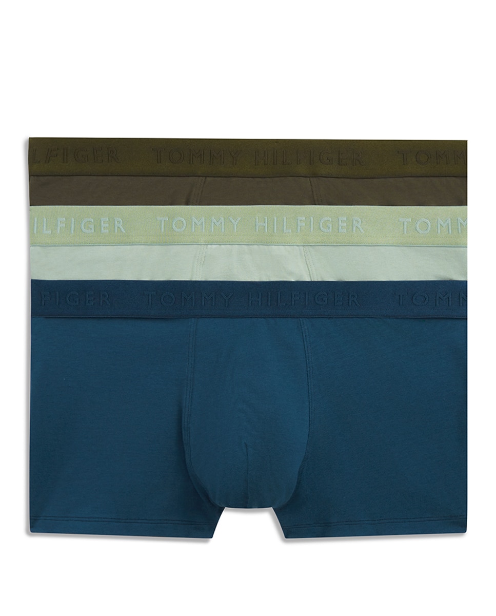 Pack de Três Boxers Lisos Multicolor-7