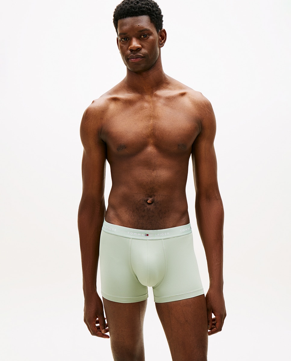 Pack de Três Boxers Lisos Multicolor-2