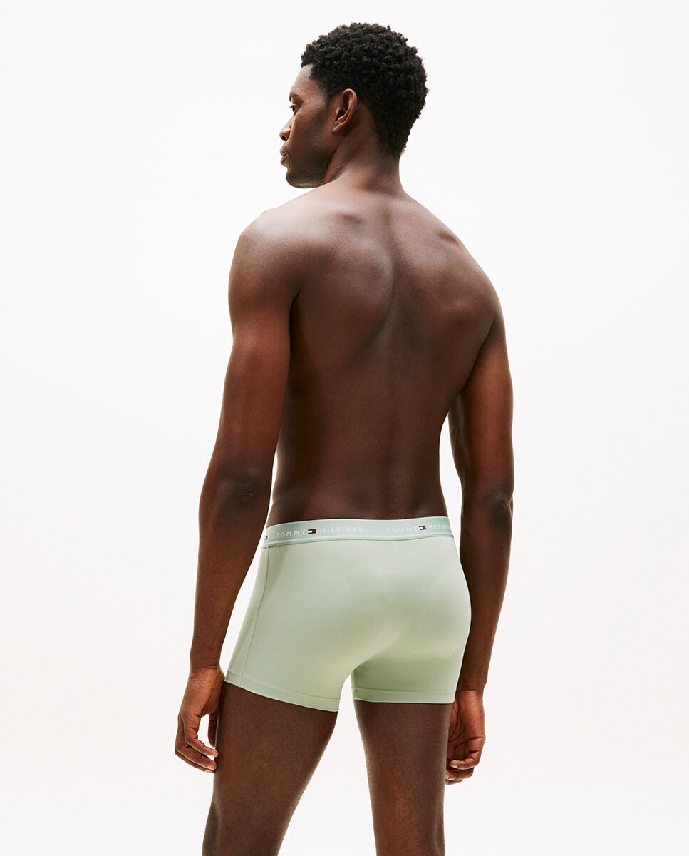 Pack de Três Boxers Lisos Multicolor-5