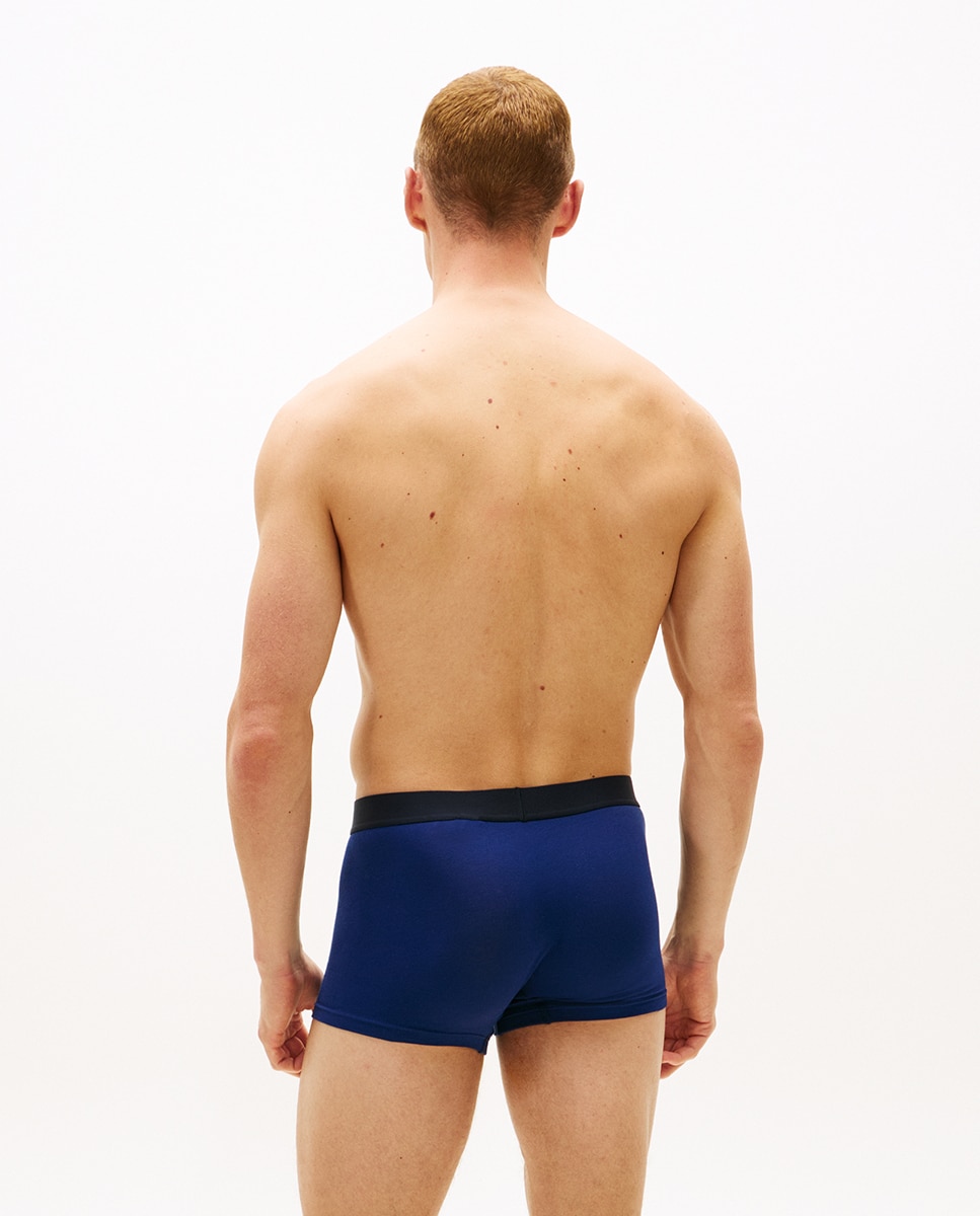 Pack de Três Boxers Lisos Multicolor-5