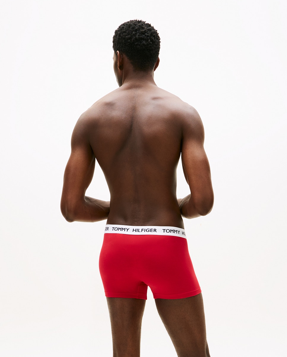 Pack de Três Boxers Lisos Multicolor-5
