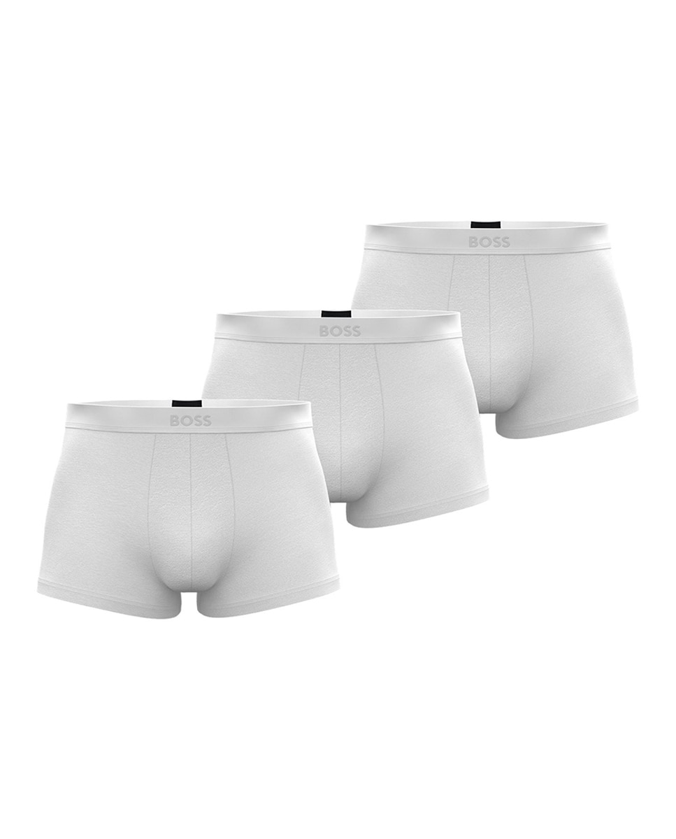 Imagem 0 de Pack de Três Boxers Variados em Algodão