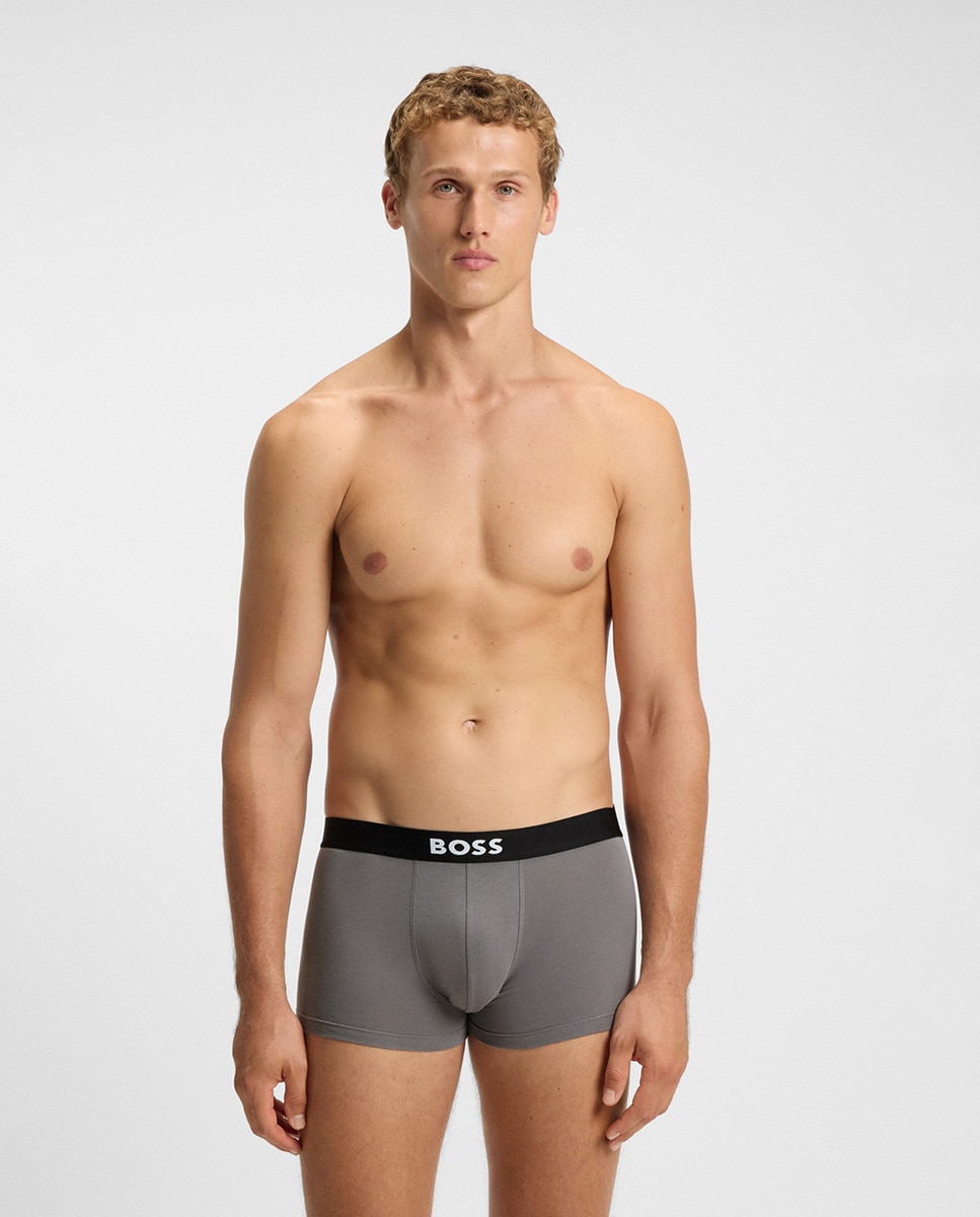 Imagem 0 de Pack de Três Boxers Curtos de Algodão