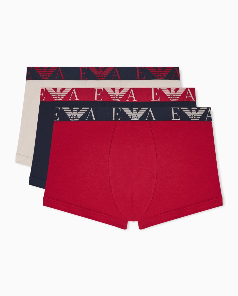Imagem 0 de Pack de Três Boxers de Algodão