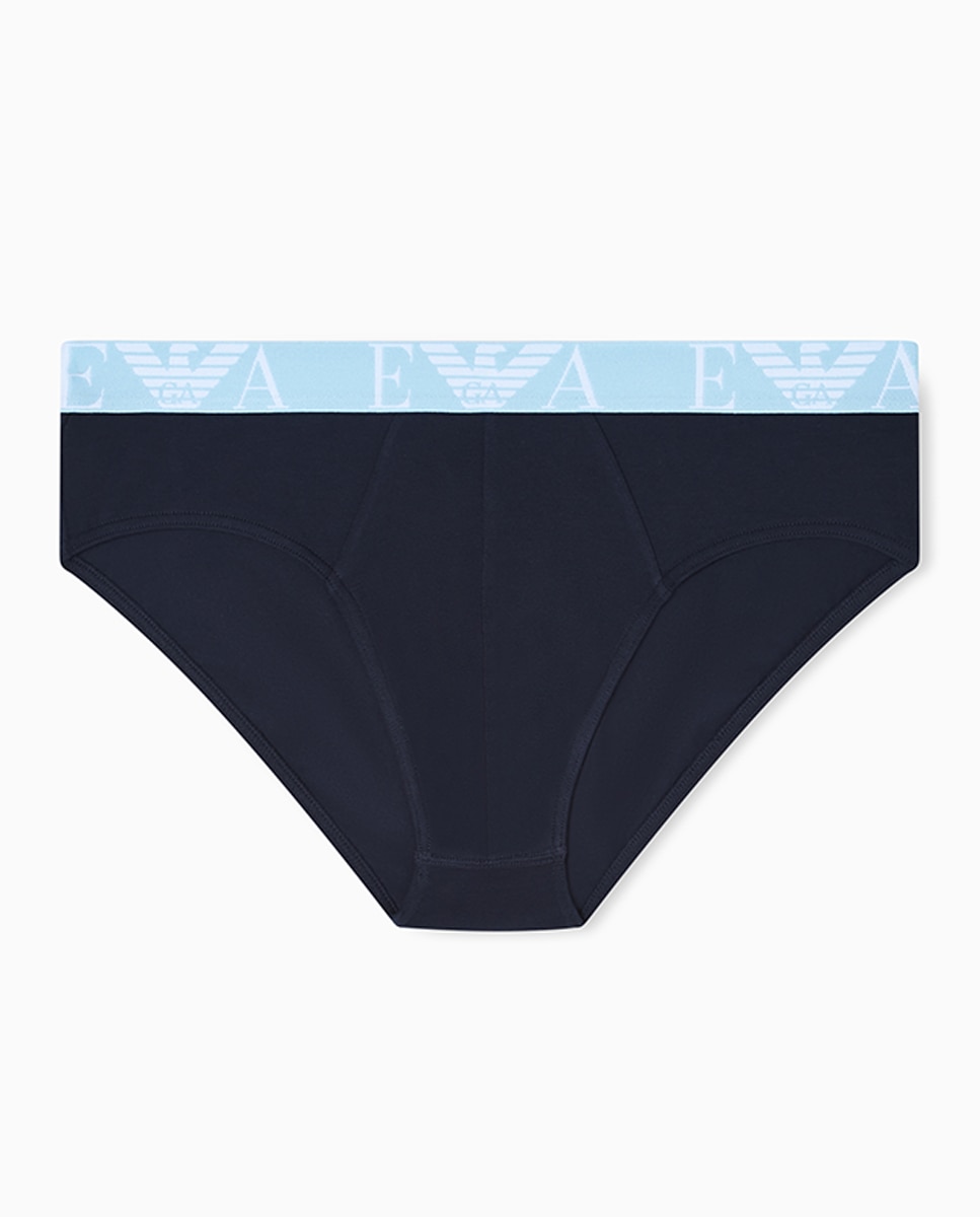 Pack de Três Boxers de Algodão Azul-marinho-7