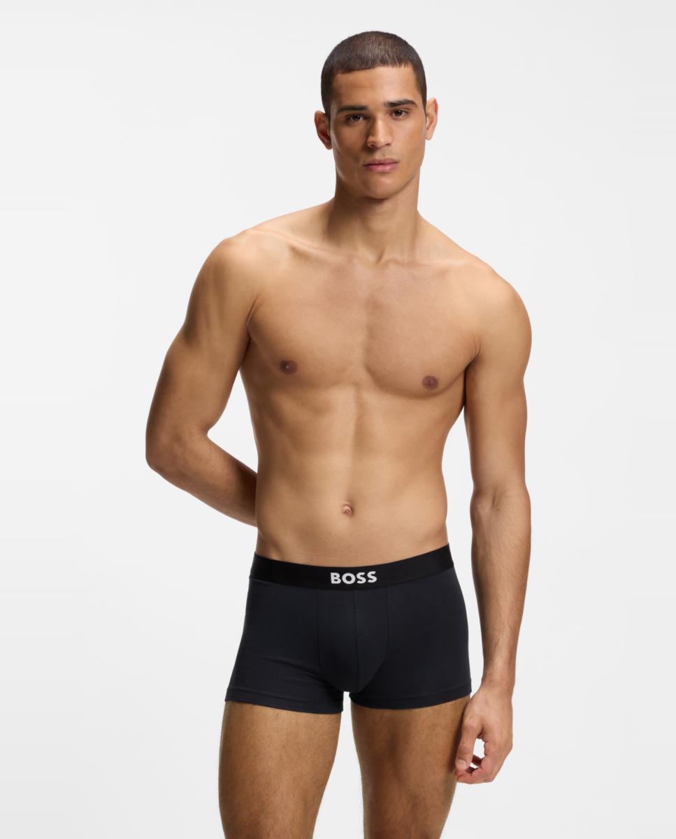 Pack de Três Boxers Variados em Algodão Multicolor-4