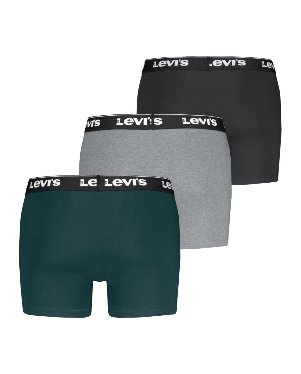 Bóxer de hombre de Levi's® (pack de 3) - Verde oscuro Verde oscuro-3