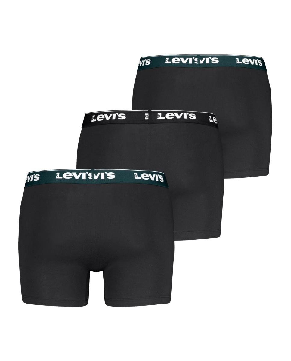 Bóxer de hombre de Levi's® (pack de 3) - Negro Negro-2