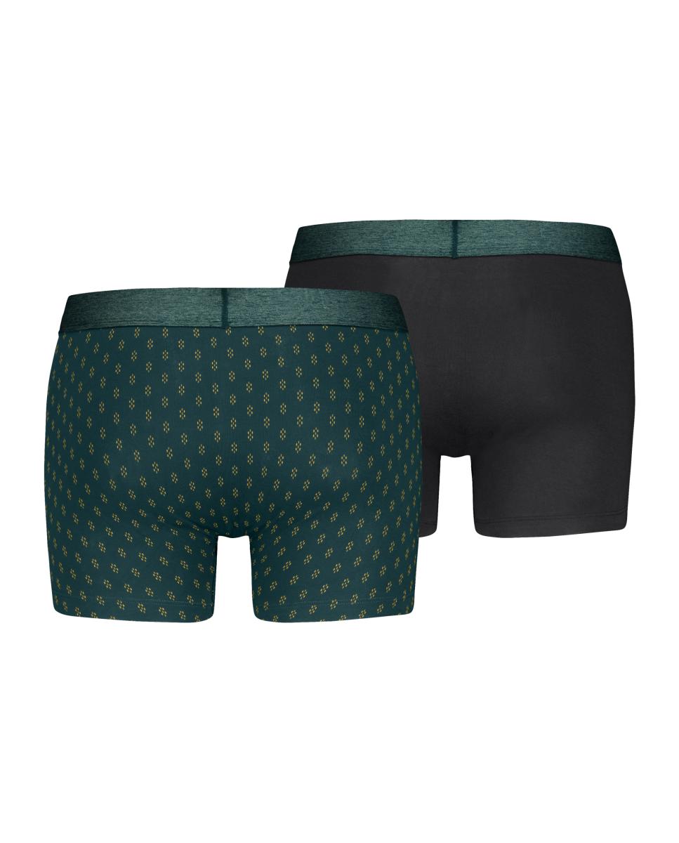 Bóxer de hombre de Levi's® (pack de 2) - Verde oscuro Verde oscuro-2