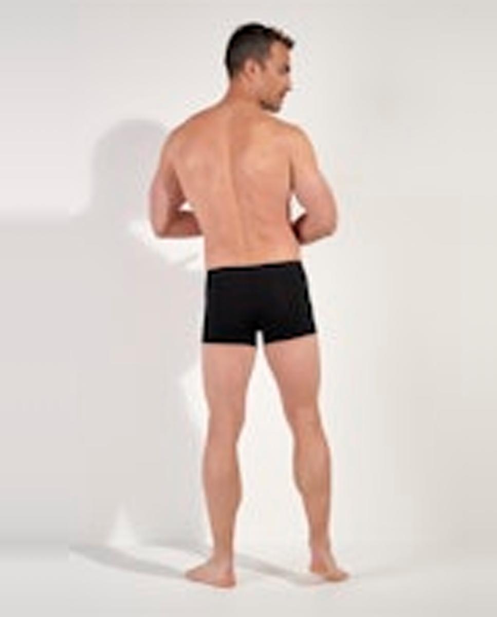 Pack de 3 Boxers de Malha de Algodão Liso. Cinzento-4