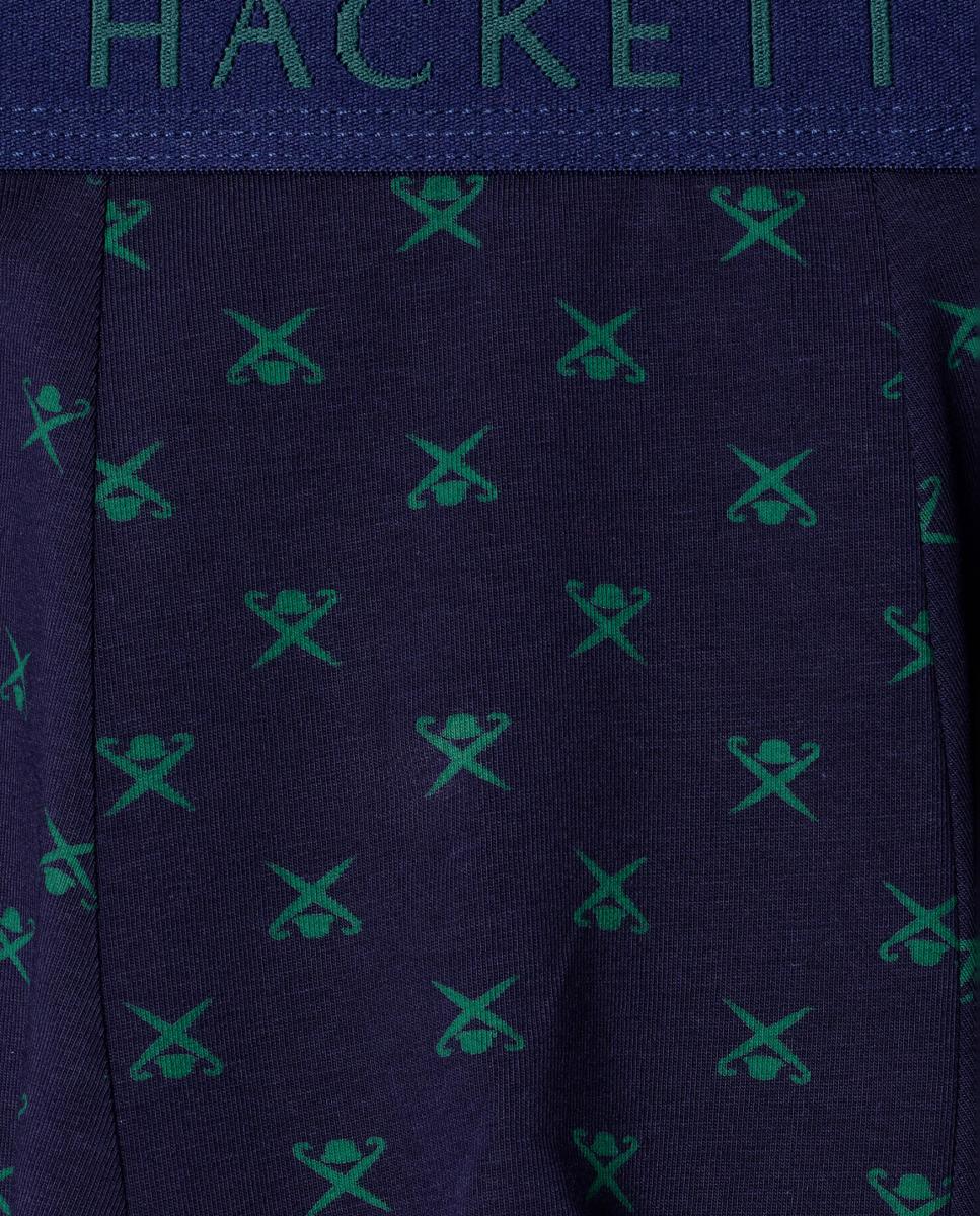 Pack de 3 boxer de hombre de punto combinados Icon - Hackett - Verde oscuro Verde oscuro-4