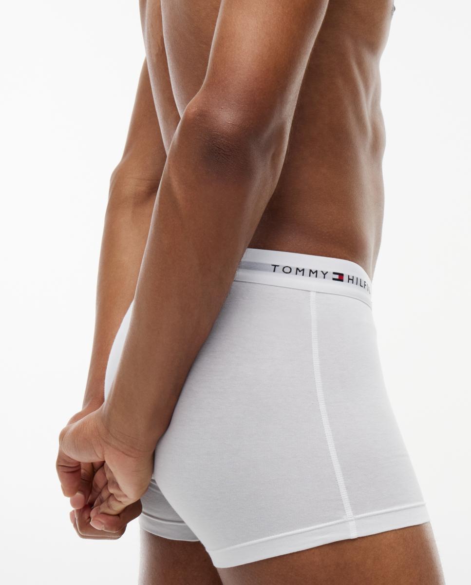 Pack de 3 Boxers de Algodão Branco-4