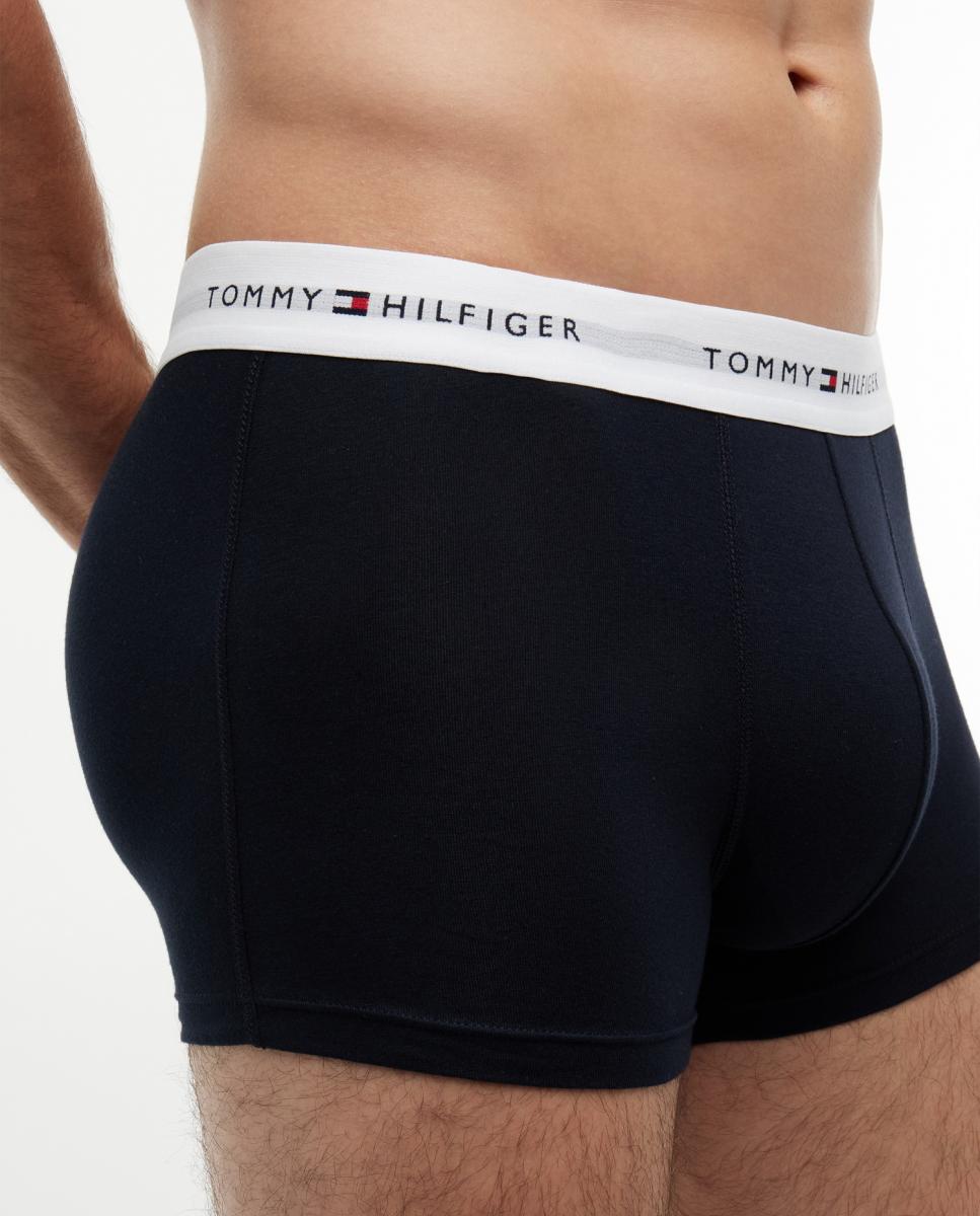 Pack de 3 Boxers de Algodão Azul-marinho-4