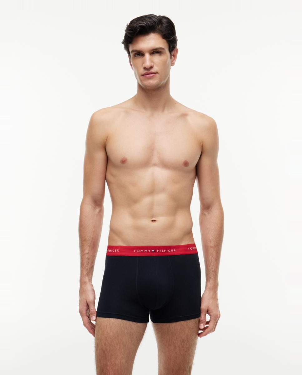 Pack de 3 Boxers de Algodão Azul-marinho-5