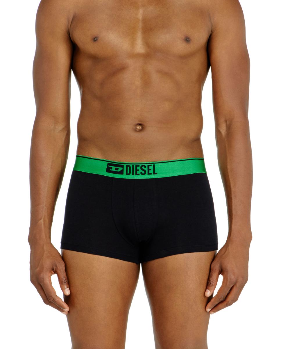 Boxers com Elástico Multicolor - Preto Branco-2
