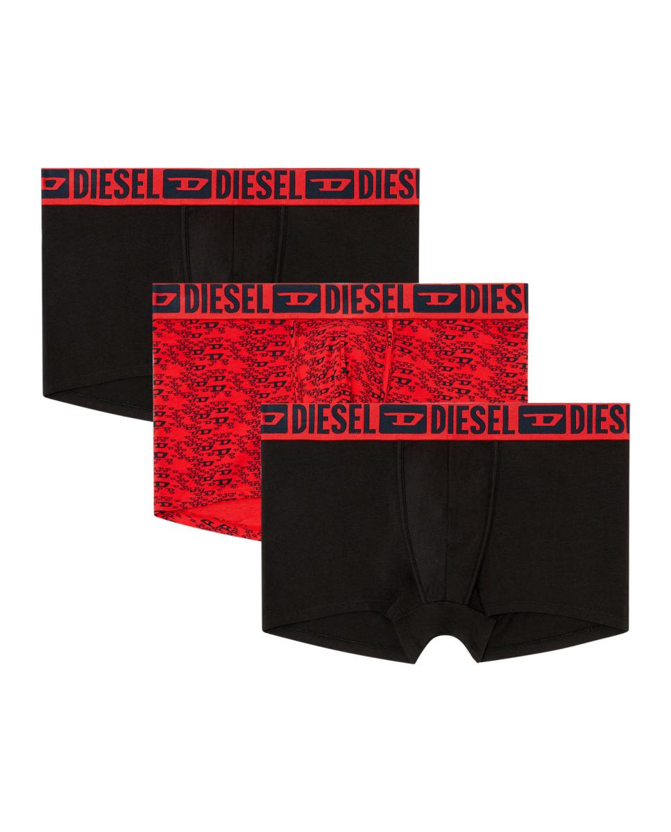 Pack de 3 bóxers - Diesel - Rojo Rojo-1