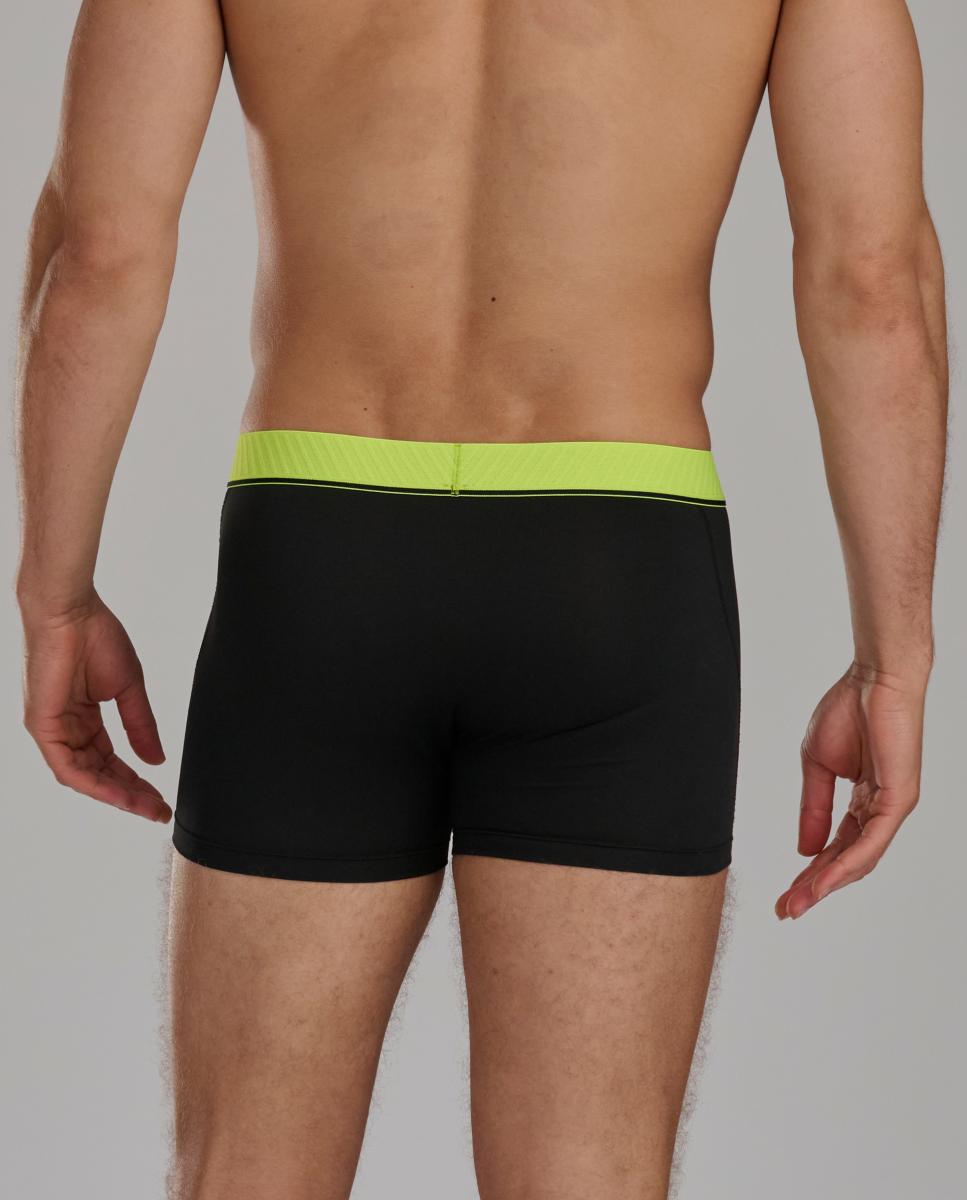 Pack de Três Boxers em Vários Tons Preto-5