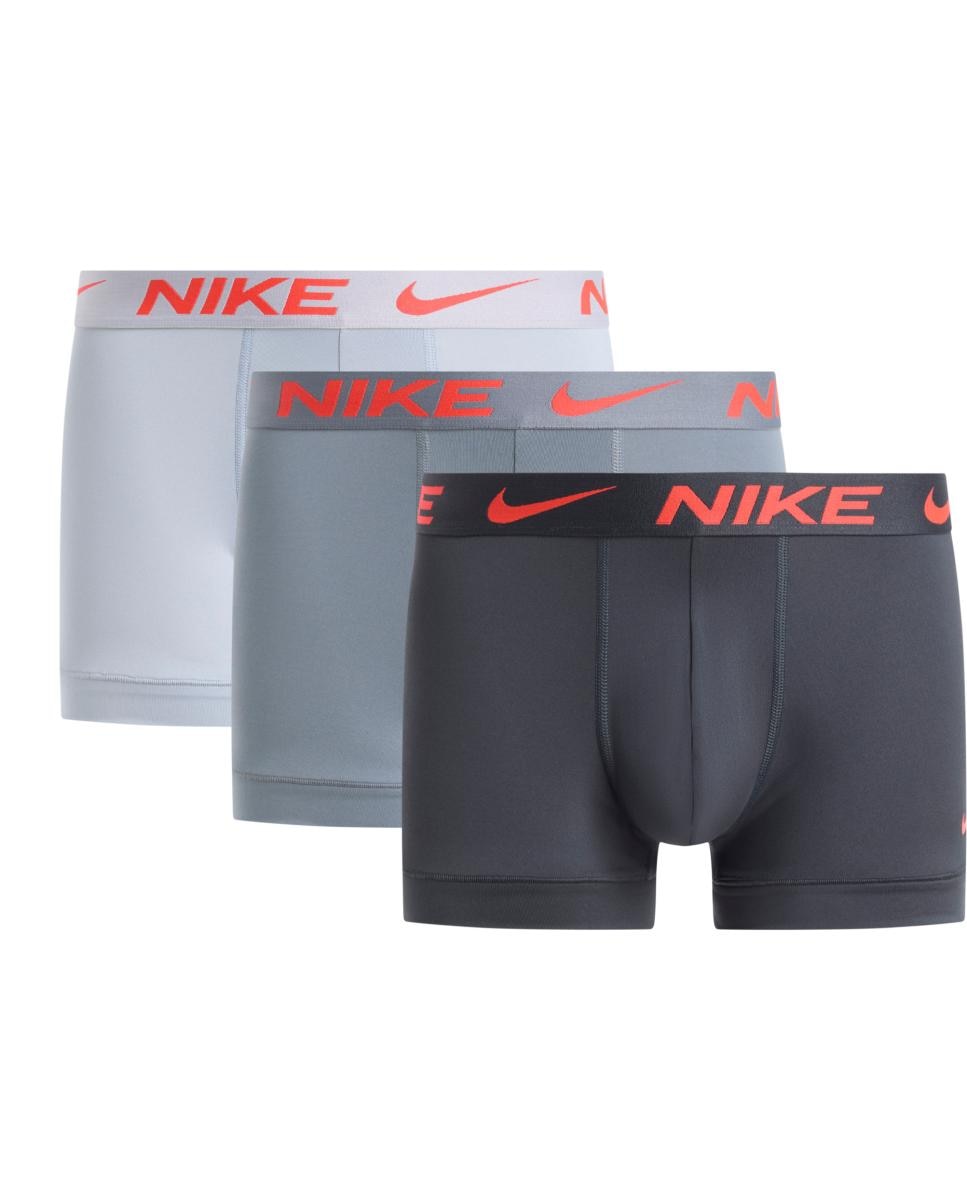 Imagen 0 de Pack de 3 bóxers cortos de hombre Gris