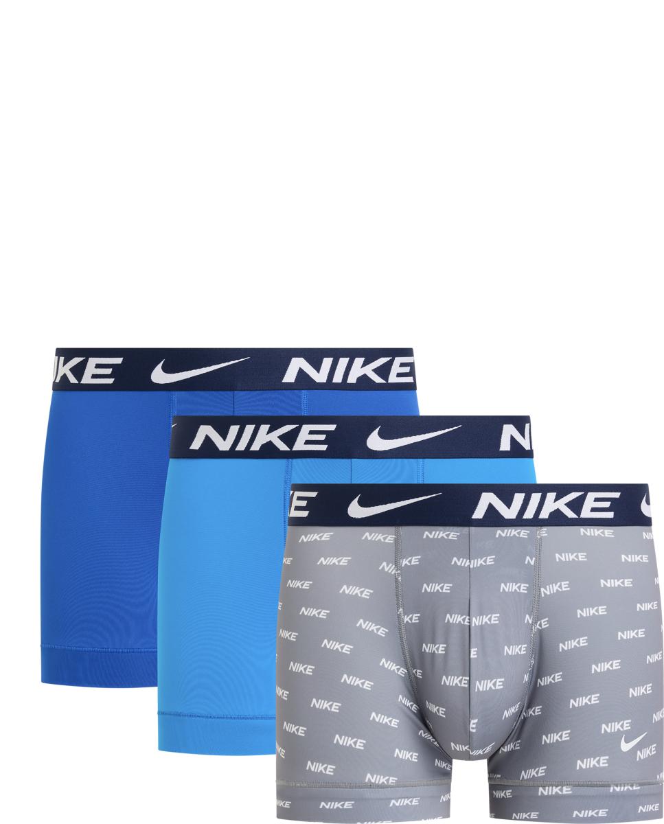 Imagen 0 de Pack de 3 bóxers cortos de hombre Gris
