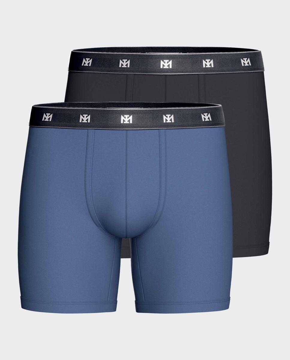Bipack de boxers cerrados de hombre de lyocell. - Impetus - Multicolor Multicolor-1