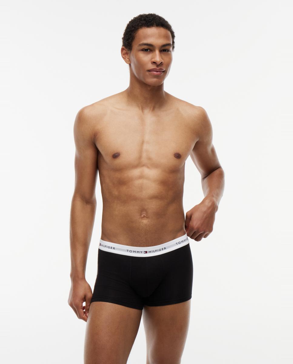 Pack de 3 Boxers de Algodão Preto-2