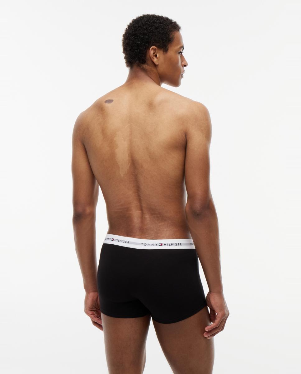 Pack de 3 Boxers de Algodão Preto-4