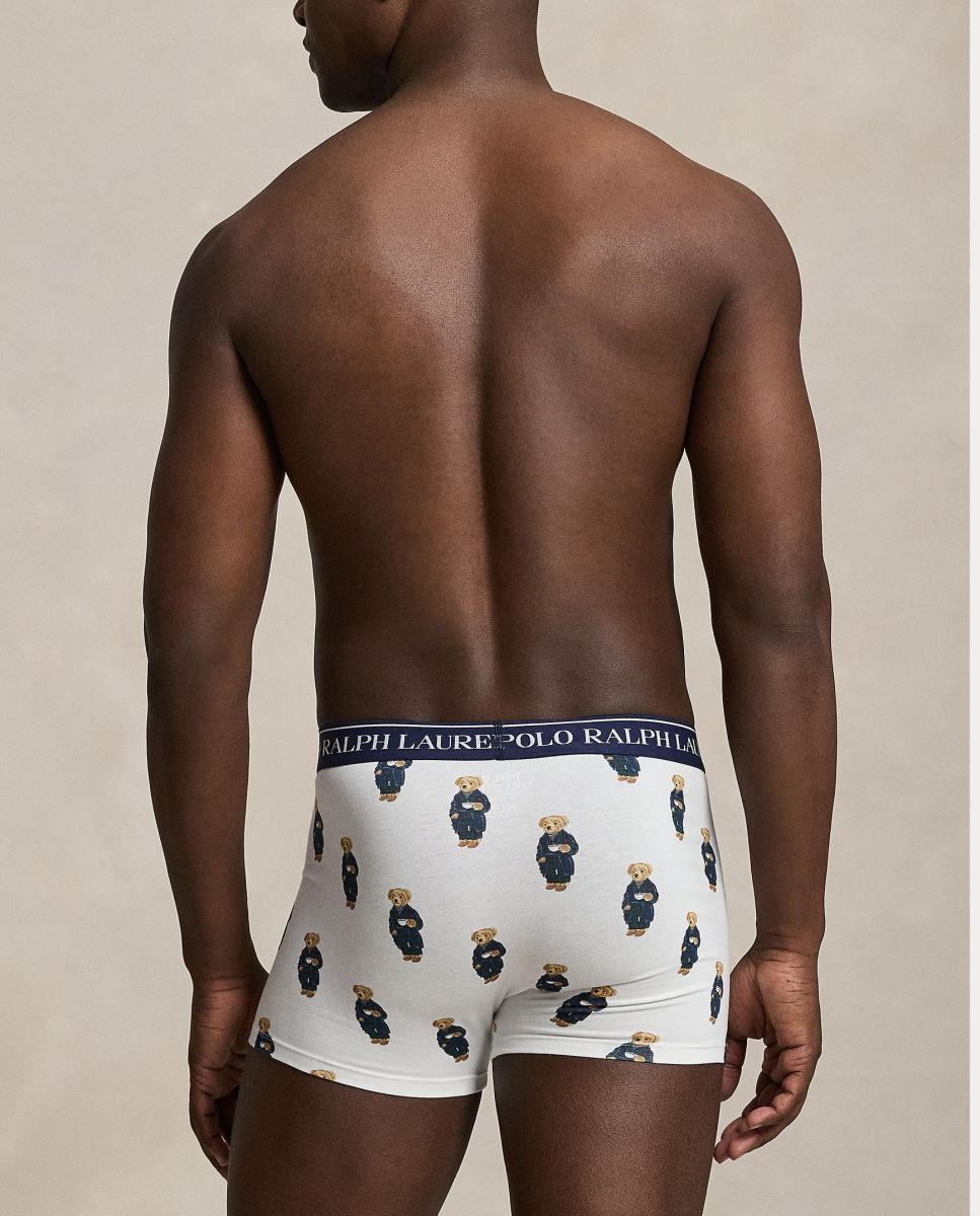 Pack de tres bóxer de hombre de algodón con Polo Bear - Polo Ralph Lauren - Multicolor Multicolor-3