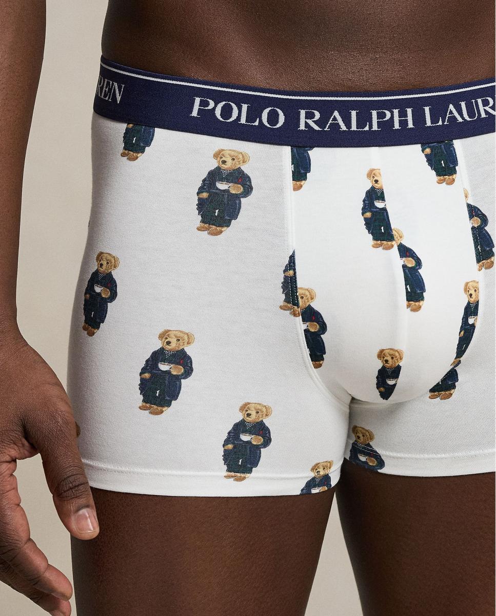 Pack de tres bóxer de hombre de algodón con Polo Bear - Polo Ralph Lauren - Multicolor Multicolor-4