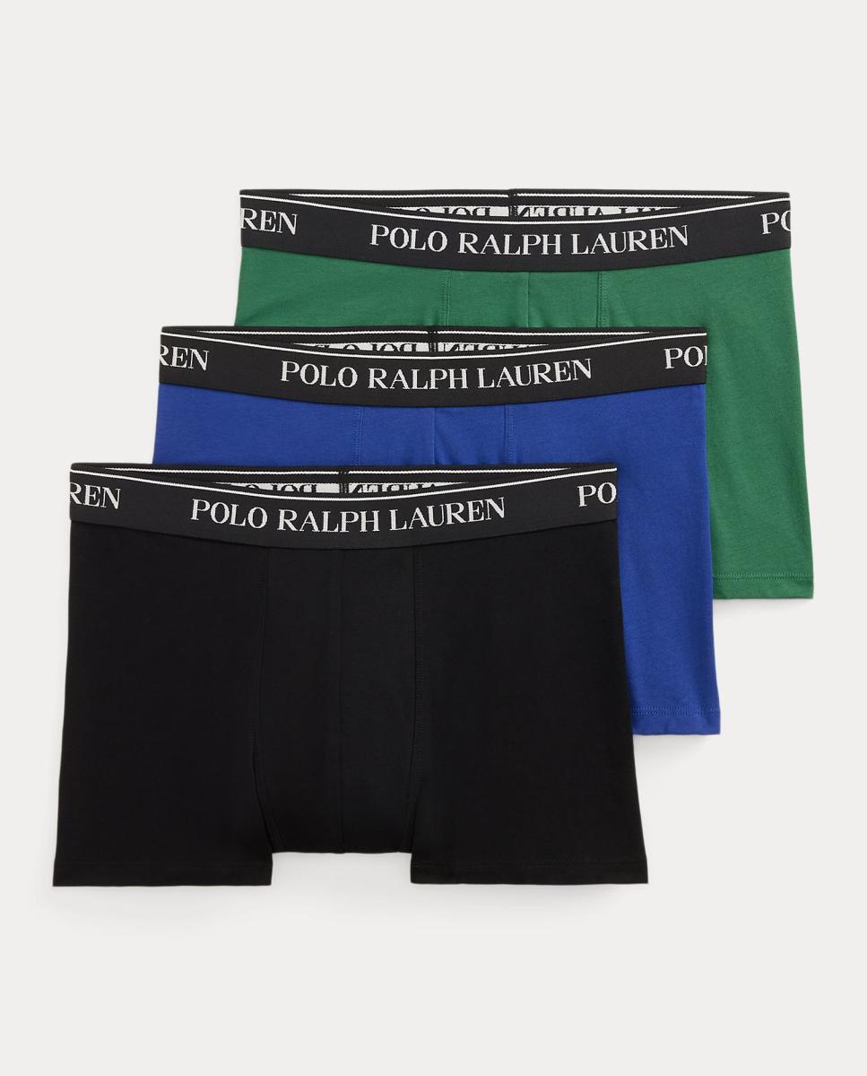 Imagem 0 de Pack de Três Boxers de Algodão em Várias Cores